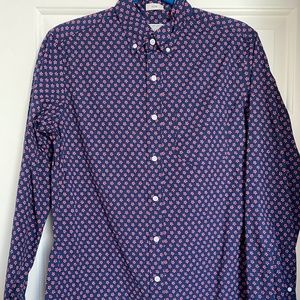 J. Crew Men's slim long sleeved shirt